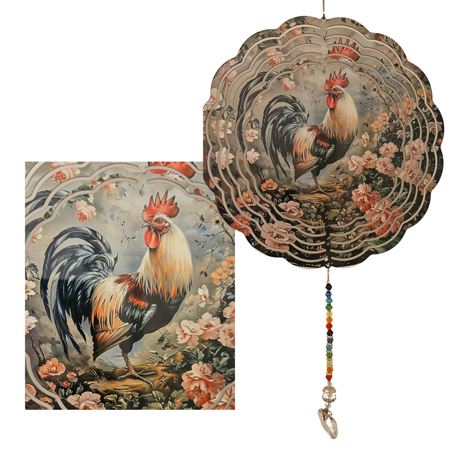 Wind Spinner - Rooster Vintage