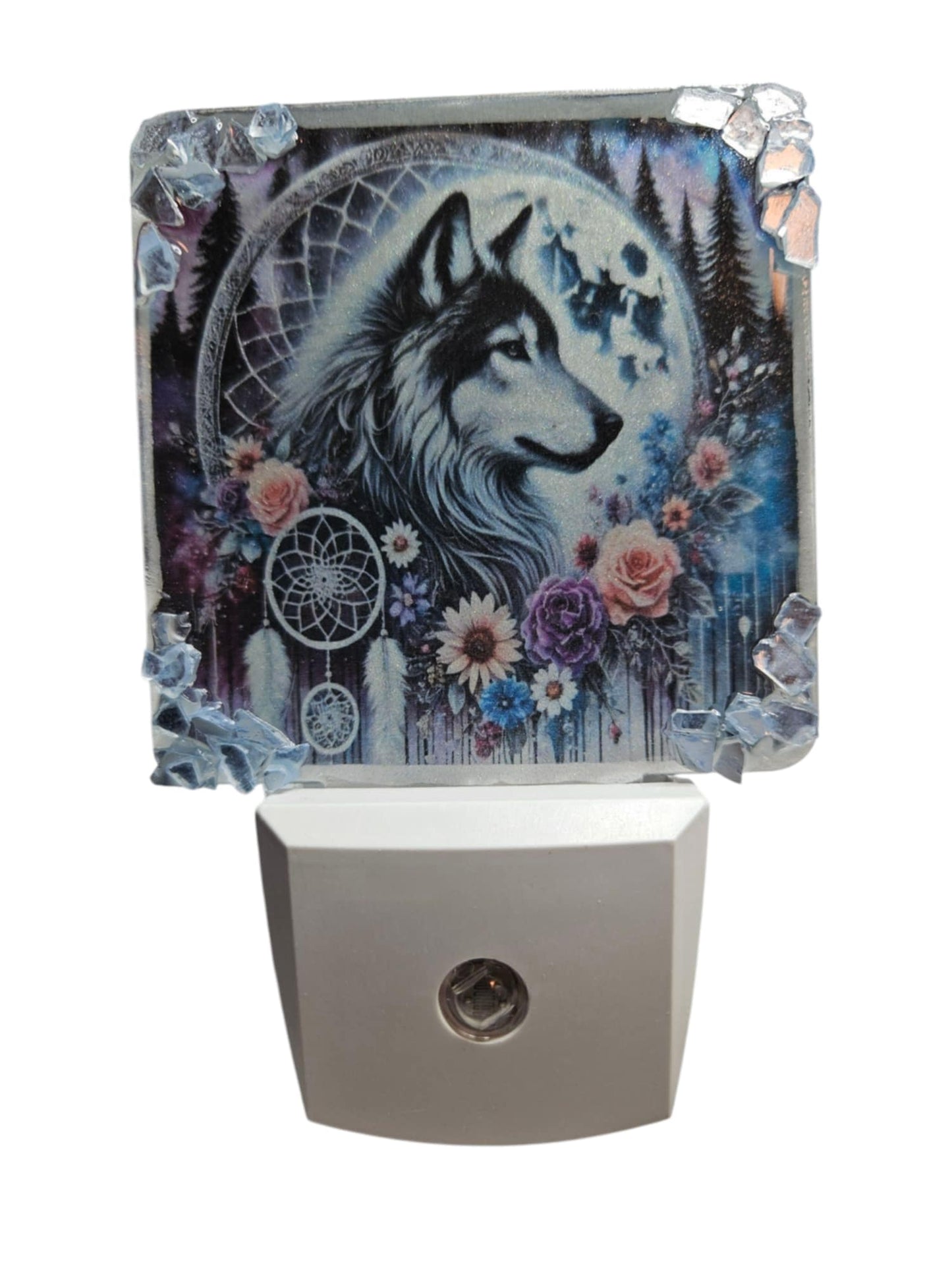 Wolf/Suncatcher/Blue