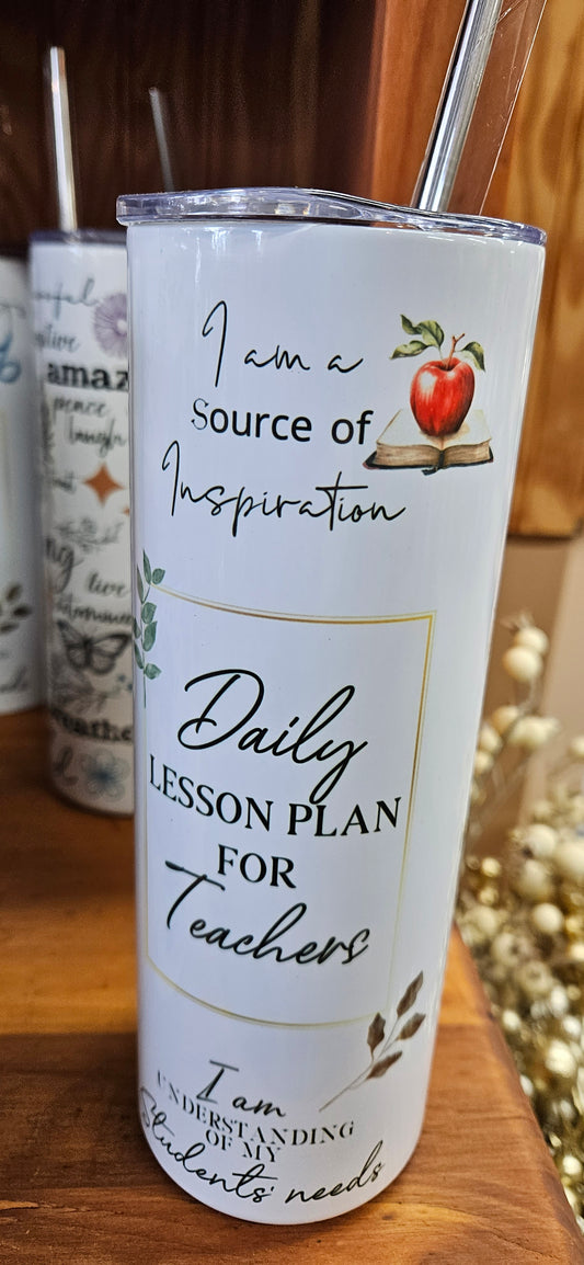 20 oz Water Tumbler - Daily Nursing Plan