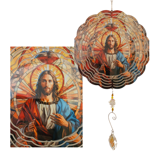 Wind Spinner - Jesus