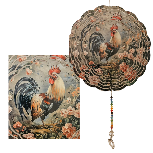 Wind Spinner - Rooster Vintage