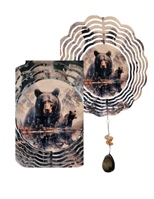 Wind Spinner - Black Bear